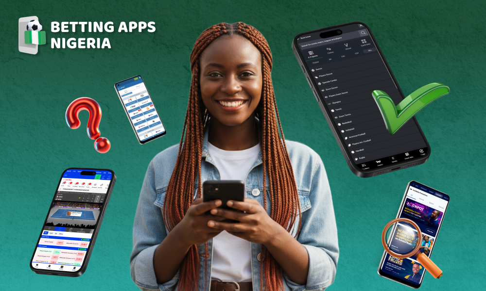 The best betting app in Nigeria should be chosen based on odds, number of markets, convenient local payments, and bonuses